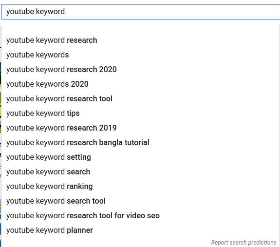 Search results for youtube keyword 